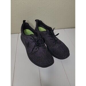 Nike Roshe One 599432-017 Womens 8 Black Gray Running Sneakers